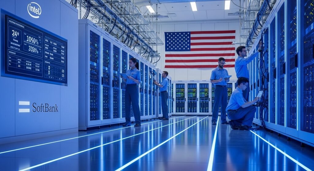  AI Bubble Warnings in USA, SoftBank Intel investment in USA AI infrastructure $2B deal.