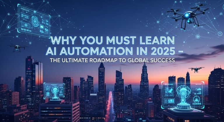 AI Automation in 2025 Complete Beginner to Expert Roadmap (Everything you need to know)