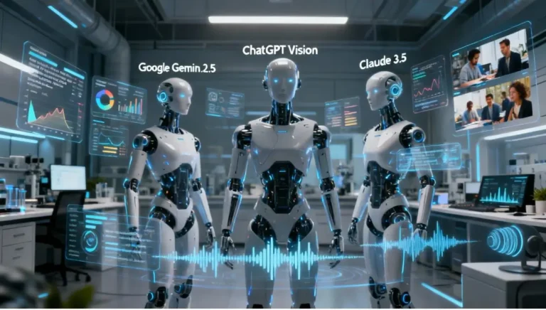 Gemini 2.5 vs ChatGPT Vision vs Claude 3.5 Sonnet — Best Multimodal AI models comparison 2025 for text, image, video, and audio